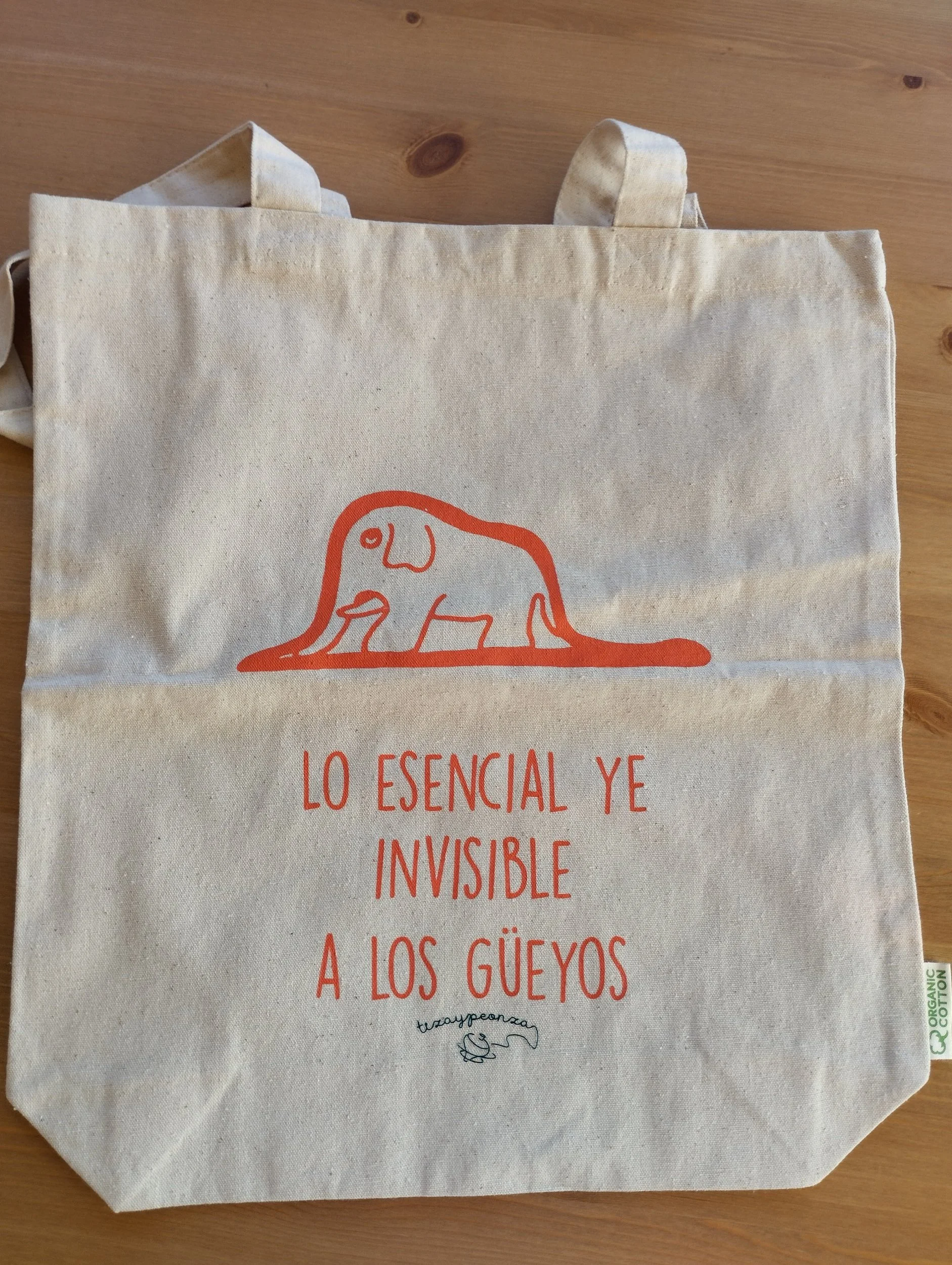 Bolsa tote natural – foto 2