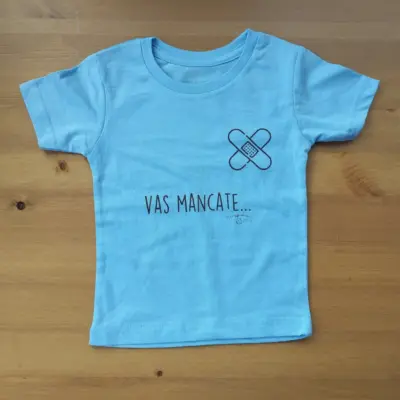 Camiseta "Vas mancate" infantil – Tiza y Peonza