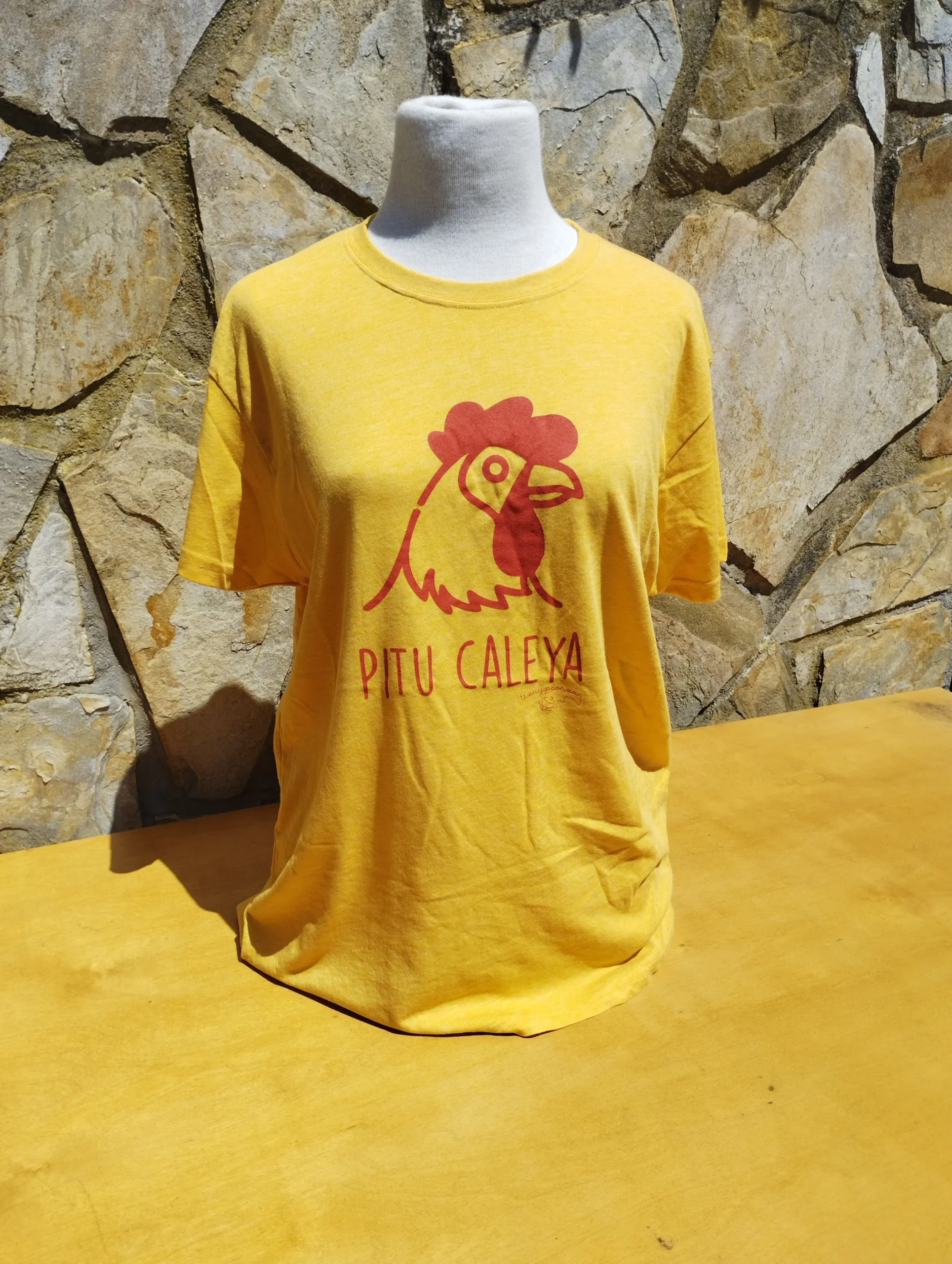 Camiseta "Pitu caleya" adulto – Tiza y Peonza