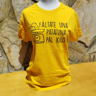 Camiseta "Patatina" adulto – Tiza y Peonza