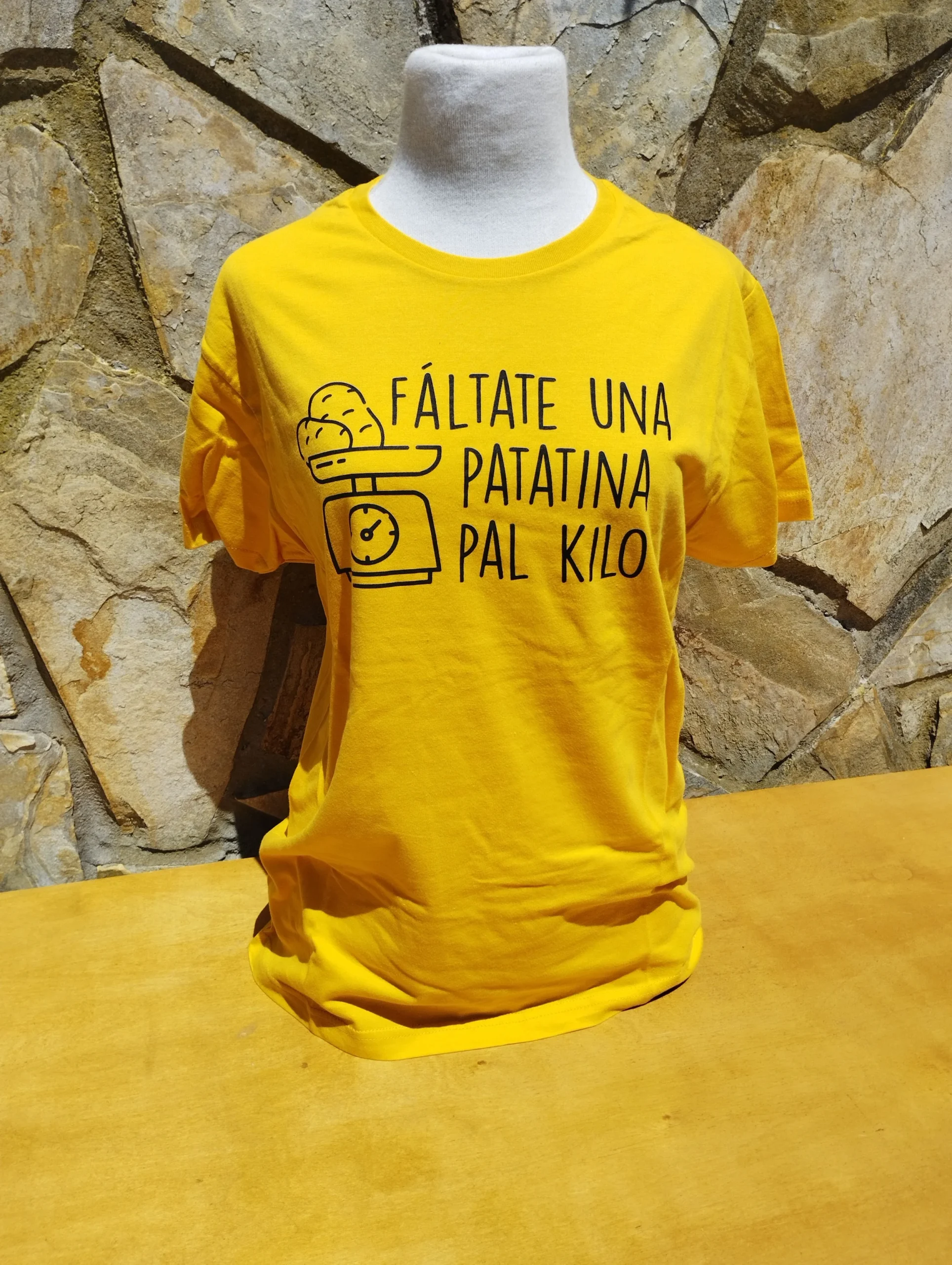 Camiseta "Patatina" adulto – Tiza y Peonza