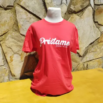 Camiseta "Préstame pola vida" adulto – Tiza y Peonza