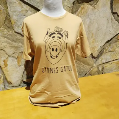 Camiseta "Gatu" adulto – Tiza y Peonza