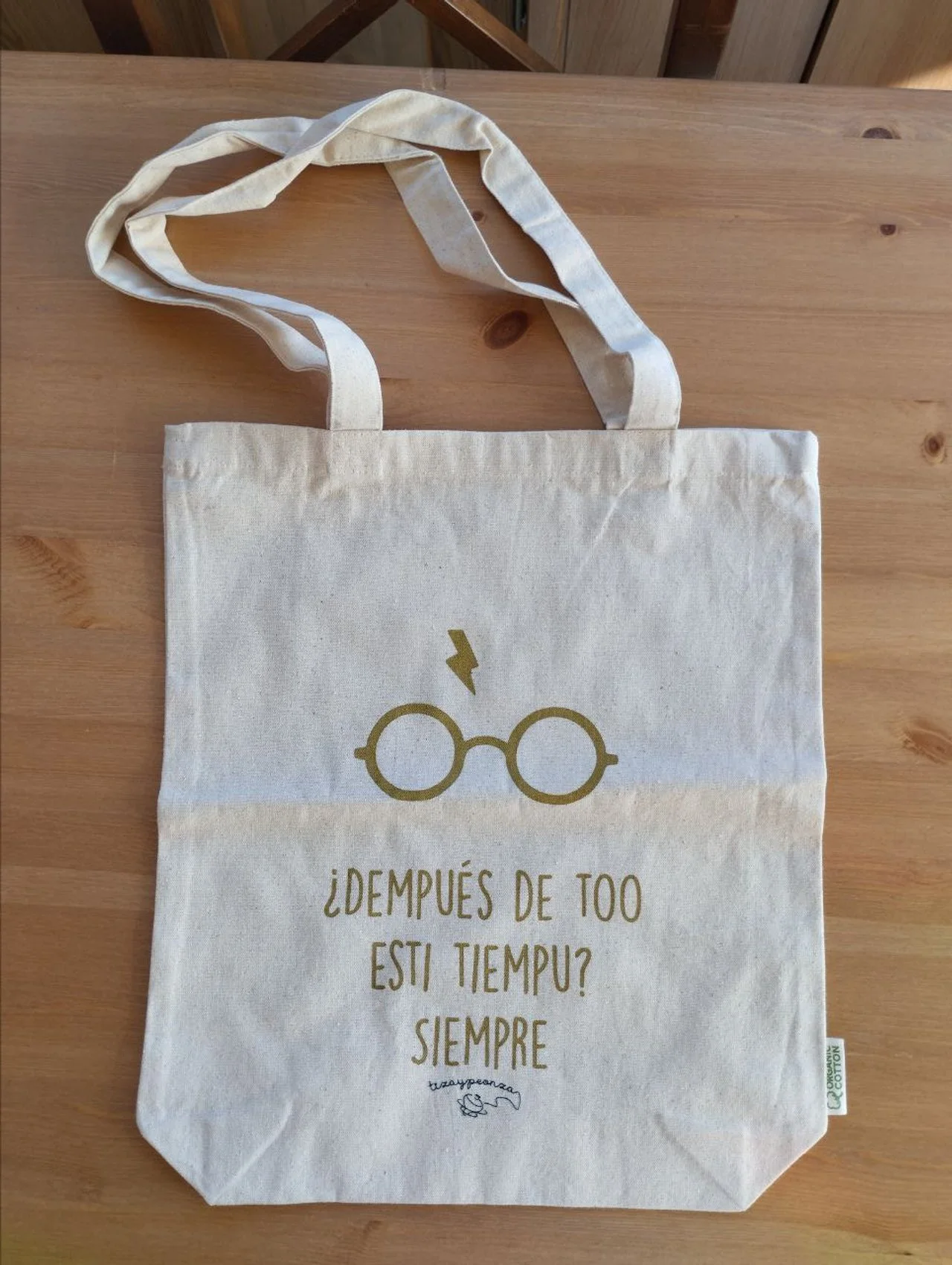 Bolsa tote natural – foto 5