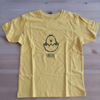 Camiseta "Pitinos" infantil – Tiza y Peonza