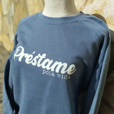 Sudadera "Préstame pola vida" adulto – foto 2